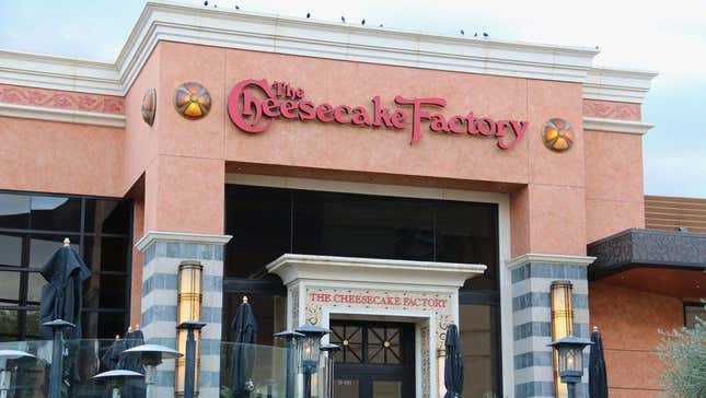Image for article titled The Real Perk of The Cheesecake Factory’s New Rewards Program