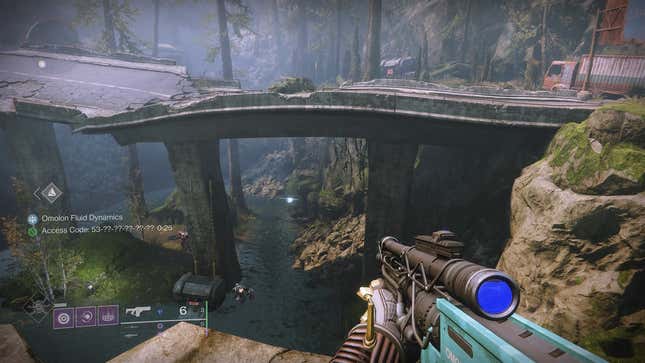 A second Vex cube appears in the EDZ woods.