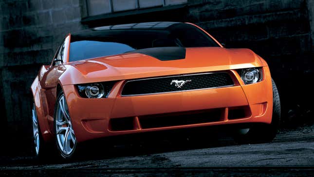 I can’t be the only person that remembers the 2006 Italdesign Mustang Giugiaro concept, the best ‘Stang that never was.