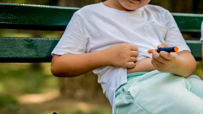 Type 1 diabetes often begins in childhood. Kids with the disease learn to self-manage the illness by monitoring their blood sugar and diet and administering insulin injections. A newly approved drug could delay that responsibility by years.