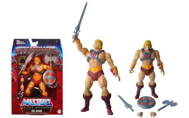 Image for article titled Big Fists, Big Chins, and Big Pecs Are the Big News in This Week's Toys