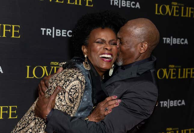 Janet Hubert and John Earl Jelks attend The Season Two premiere of HBO Max Love Life series via Tribeca Fall Preview at DGA Theatre on October 24, 2021.
