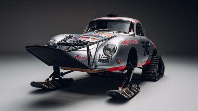 Image for article titled The Polar Porsche Is Ready To Run On The Ice In Antarctica