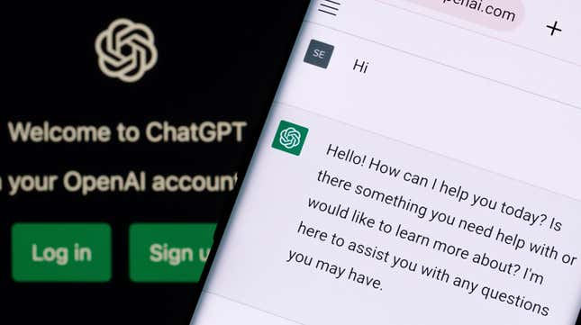 Image for article titled If You’ve Ever Posted Anything Online, ChatGPT Has Probably Seen It