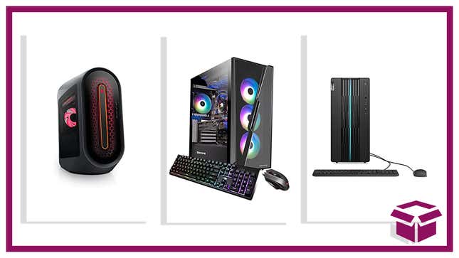 The sale covers brands like HP, Acer, Alienware, and Lenovo. 