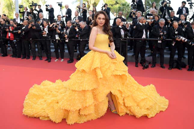 Image for article titled Cannes&#39; Showstopping Red Carpet Comes to a Close