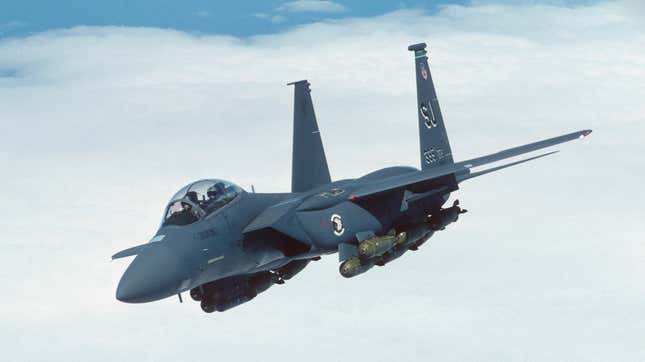 An unclassified look at an F-15E Strike Eagle