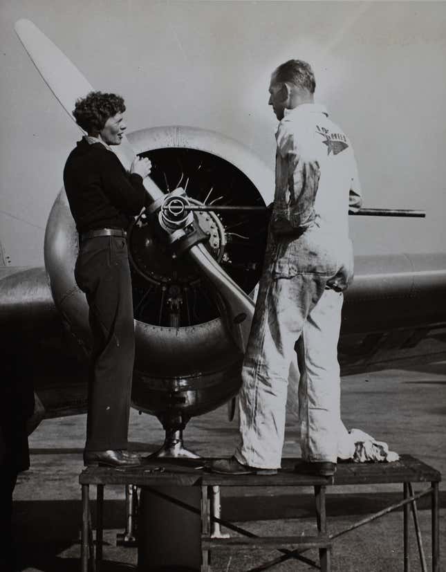 Any working person can relate to aviator Amelia Earhart's weird career