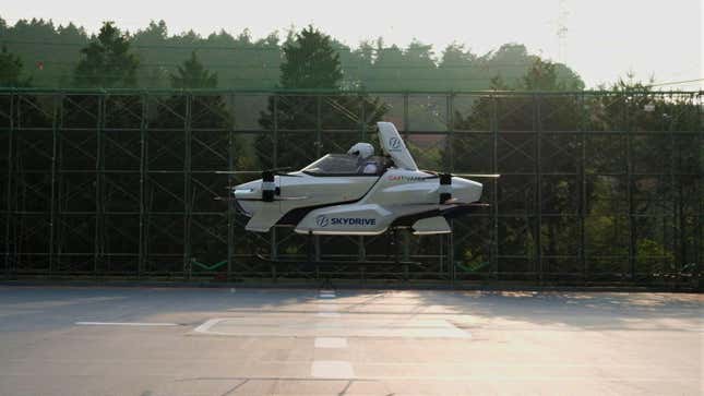 Image for article titled No, Japan Did Not Really Grant A Flying Car A Safety Certificate