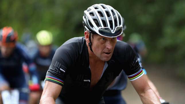 Image for article titled Lance Armstrong, of All People, Weighs in on &#39;Fairness&#39; of Trans Girls in Sports
