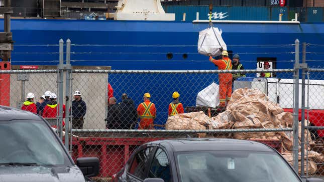 Recovered Titanic Tourist Submersible Debris Arrives Ashore