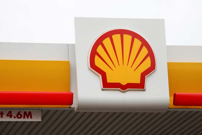 Shell hit record high profits in 2022. 