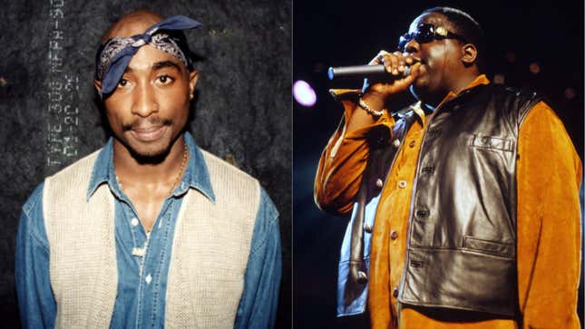 Image for article titled Tupac vs Biggie: Who Wins in a Verzuz Battle?