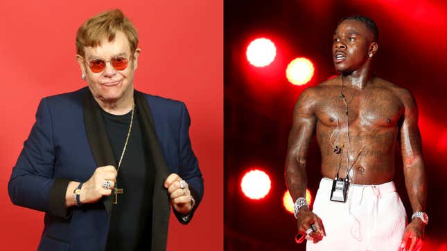 Image for article titled Elton John Gets the Last Word in the DaBaby Homophobia Debacle