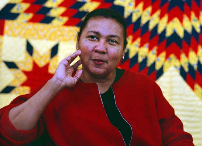 bell hooks during interview for her new book.