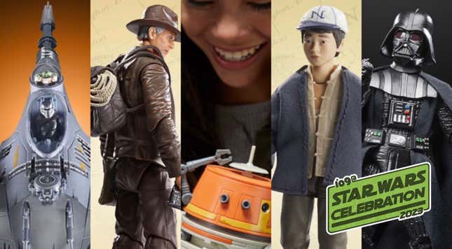 Image for article titled All the Star Wars and Indiana Jones Toys Hasbro Revealed at Star Wars Celebration