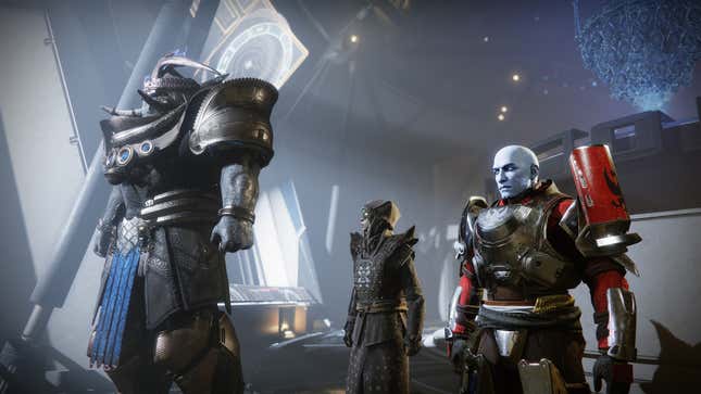 The Vanguard stare in silence as they contemplate their next moves.