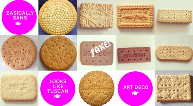 Taxonomy of biscuits.