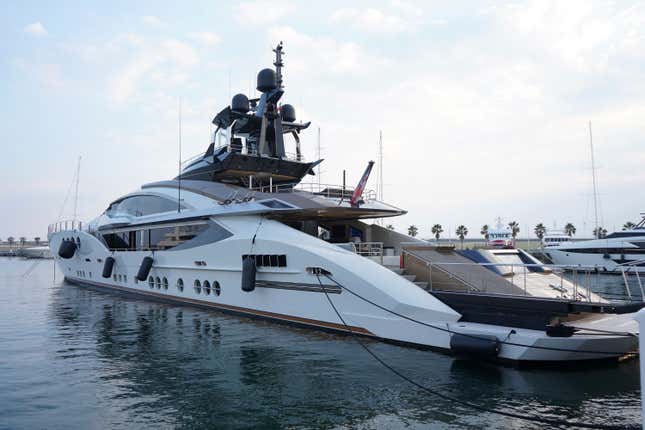 Image for article titled These Are The Seized Yachts Of Russian Oligarchs