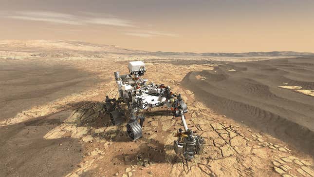 Imagen para el artículo titulado Miden la velocidad del sonido en Marte gracias al rover Perseverance