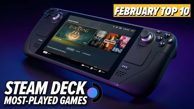 The Top Ten Most Played Games On Steam Deck: February 2023 Edition