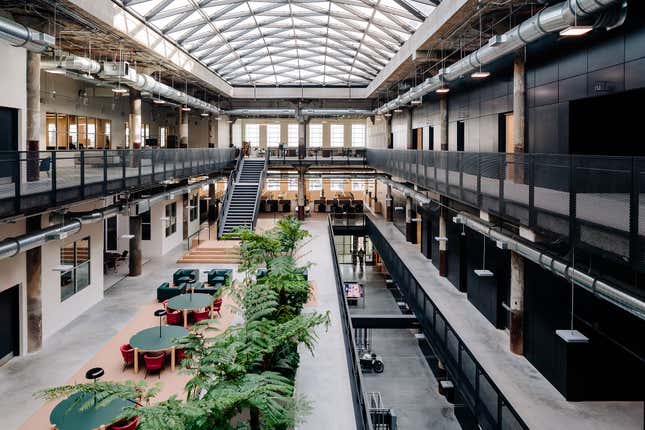 Image for article titled Ford Unveils First Rehabbed Building in Long-Derelict Detroit Train Station Complex