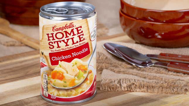Image for article titled Can Of Soup Wounded By Proclamation That There Nothing To Eat In House