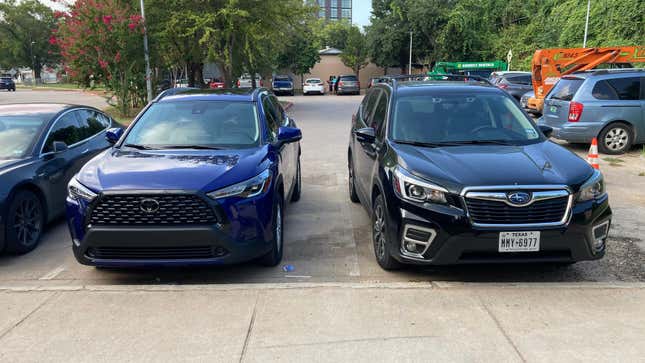 Image for article titled Toyota Wants You To Believe The 2022 Corolla Cross Is Not A Crossover