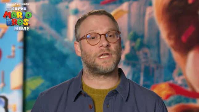 Seth Rogen talks about Donkey Kong.