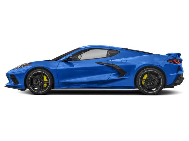 Chevrolet Corvette / 2dr Stingray Cpe w/1LT 2023. Profile, Facing to the Left
