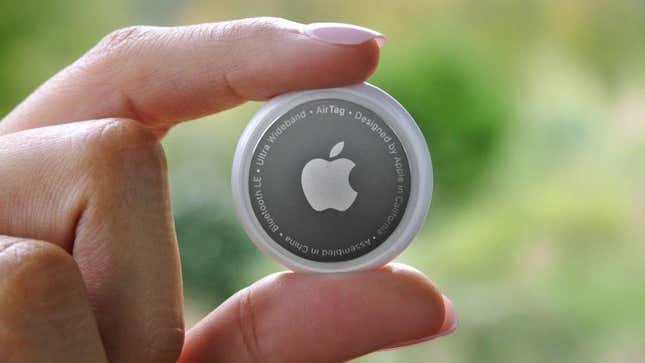 Image for article titled Lawsuit Claims Apple's AirTags Have 'Become the Weapon of Choice' for Stalkers