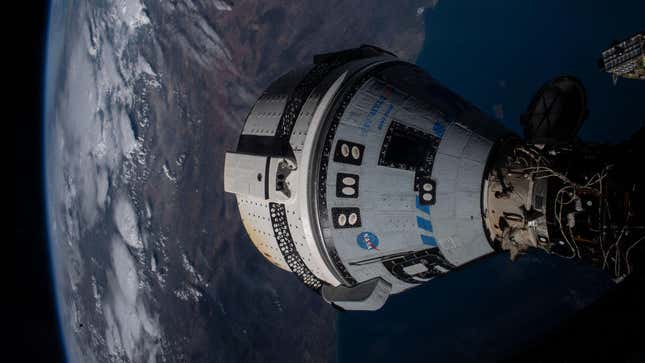 Boeing’s Starliner crew ship docked to the Harmony module, May 23, 2022.