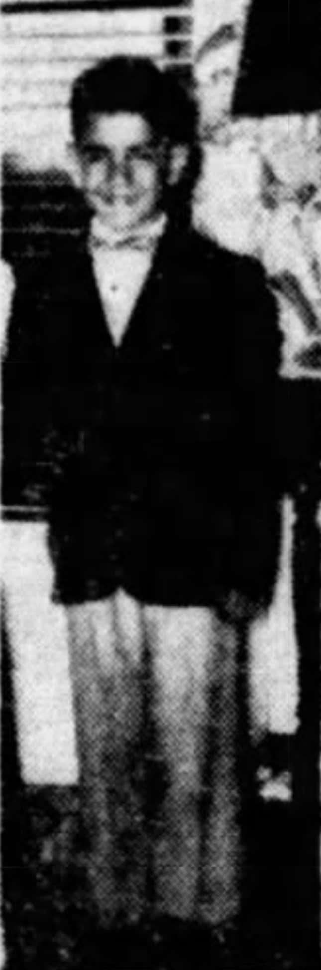 Frankie Fazzary. This is the same photo on his headstone.
