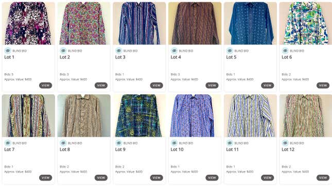 If you need this text description, then you have been saved from seeing this array of awful, worn shirts.
