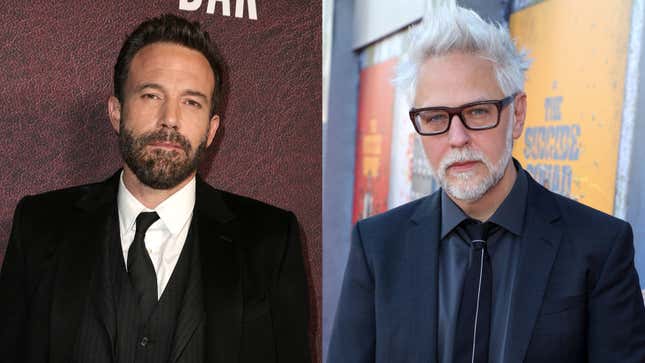 Ben Affleck and James Gunn