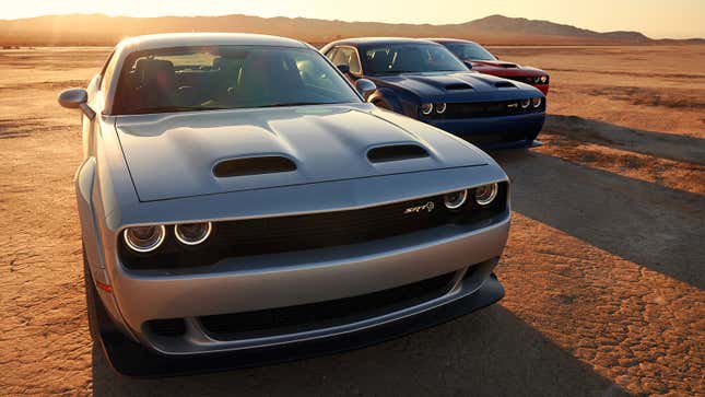 Image for article titled Dodge Will Reveal the Last of the &#39;Last Call&#39; Challengers and Chargers as Soon as Their Engines Stop Exploding