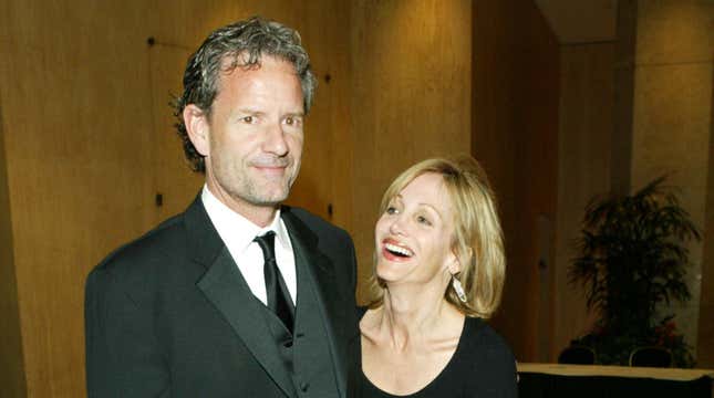 Christopher Lloyd and Arleen Sorkin in 2004