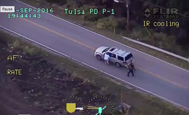Image for article titled Police fatally shot an unarmed black man in Oklahoma after his SUV stalled on the way home from class