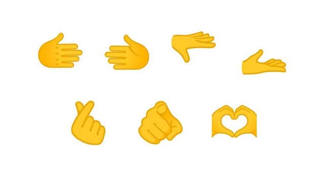 Imagen para el artículo titulado Estos son los nuevos emojis que llegan con la última versión de Android