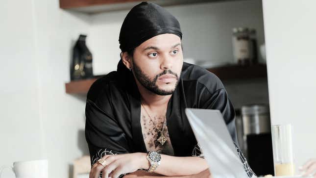 Abel “The Weeknd” Tesfaye in The Idol.