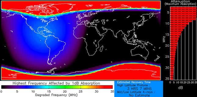 Imagen para el artículo titulado Un raro tipo de mancha solar apuntada a la Tierra provocará tormentas geomagnéticas los próximos días