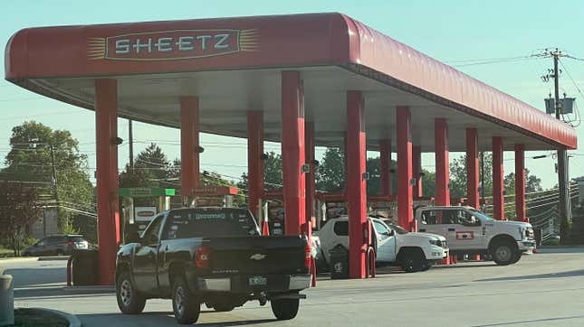 A Sheetz gas station in Pennsylvania.