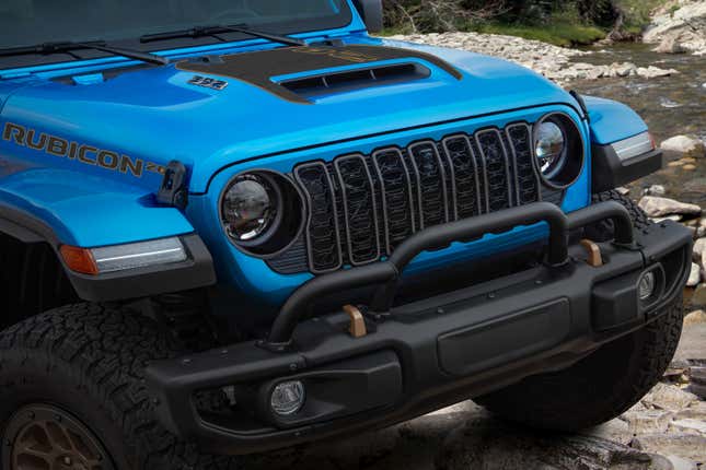 Image for article titled Jeep Celebrates 20 Years of Wrangler Rubicon by Putting a Grille Inside a Grille