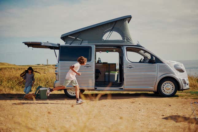 Image for article titled The Citroën Type Holidays Is The Raddest Camper Van Of All