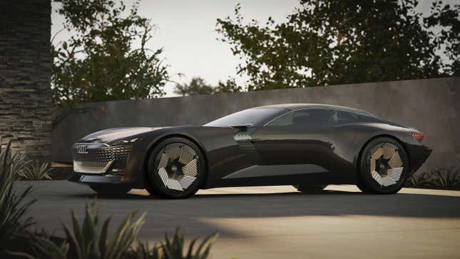 Image for article titled The Audi Skysphere Concept Is A Fast Electric Car For Those Who Don&#39;t Want To Drive