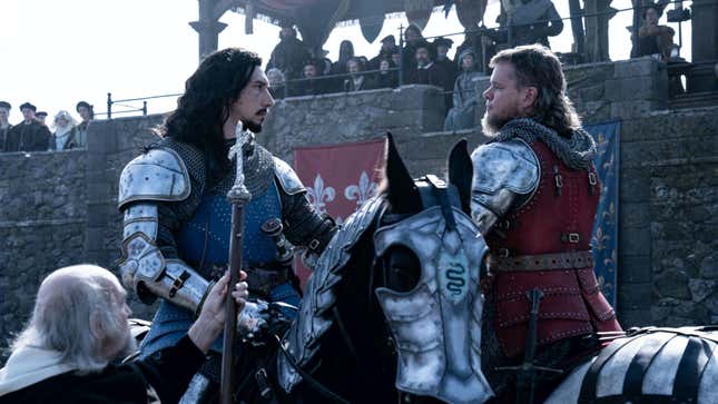 Imagen para el artículo titulado 'El último duelo' fracasa en taquilla y Ridley Scott echa la culpa a los millennials