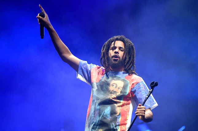 Image for article titled J. Cole Opens Up About His Relationships With Drake, Kendrick Lamar: &#39;The Competition Part I’ve Stripped Away&#39;