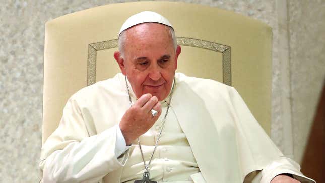 Image for article titled ‘The Onion’ Accidentally Sent Our Sex Columnist To Interview The Pope
