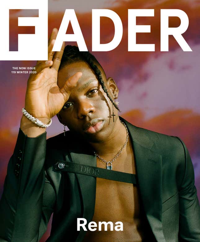 REMA VIA FADER(PHOTOGRAPHER:QUIL LEMONS)