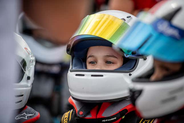 Image for article titled The 7-Year-Old Ukrainian Kart Racer Displaced by War